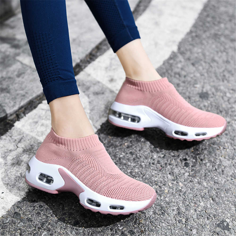 Casual Sneaker Low - أحذية كعب نسائية كبيرة الحجم رقم