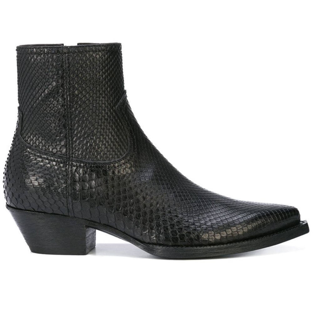 Men Shoes H&M - رجل تشيلسي الأحذية جلد طبيعي حذاء