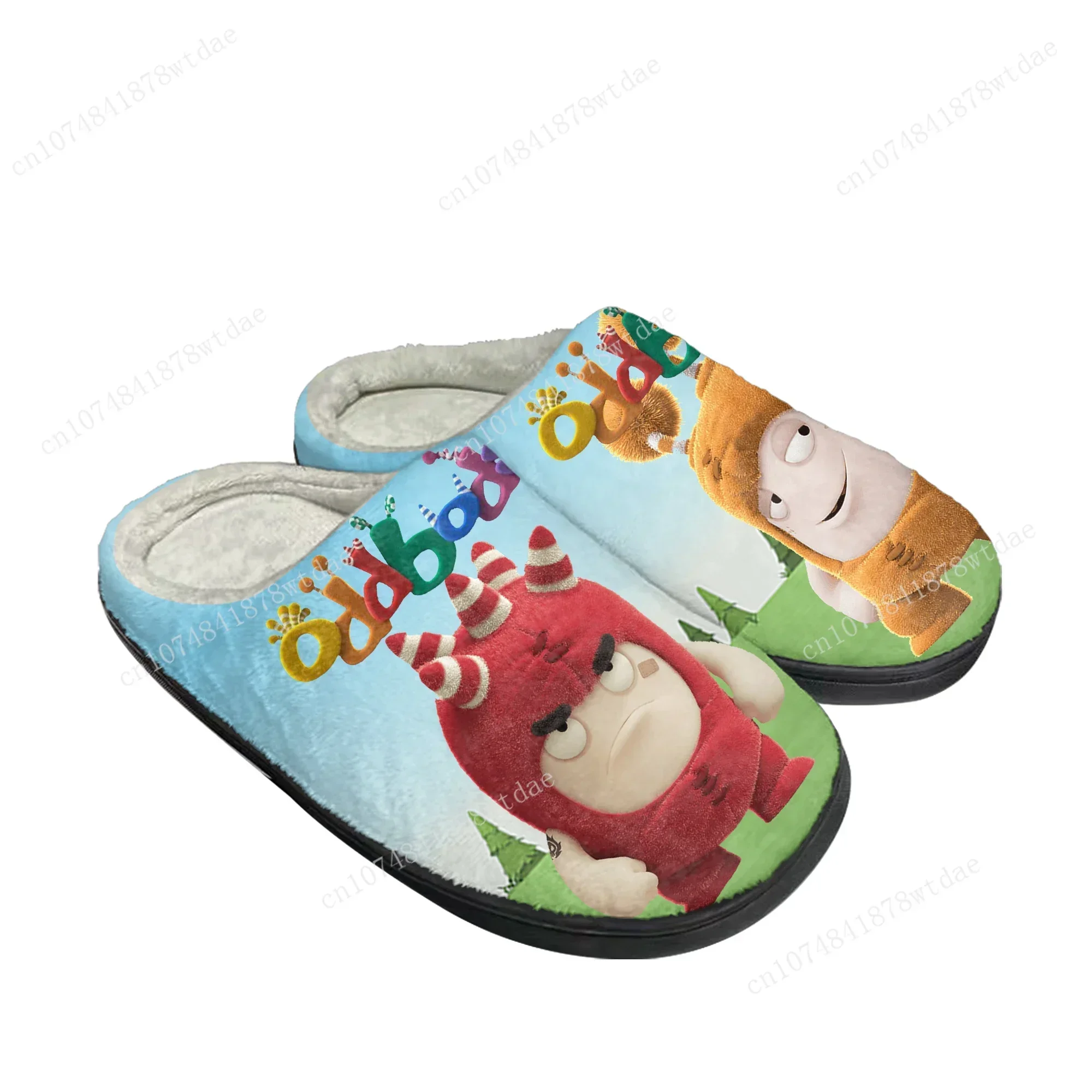 Men Shoes Singapore - شباشب منزلية قطنية من Oddbods للرجال