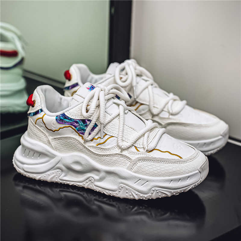 Men Shoes Running - أحذية رياضية منسوجة للركض بتصميم دائري
