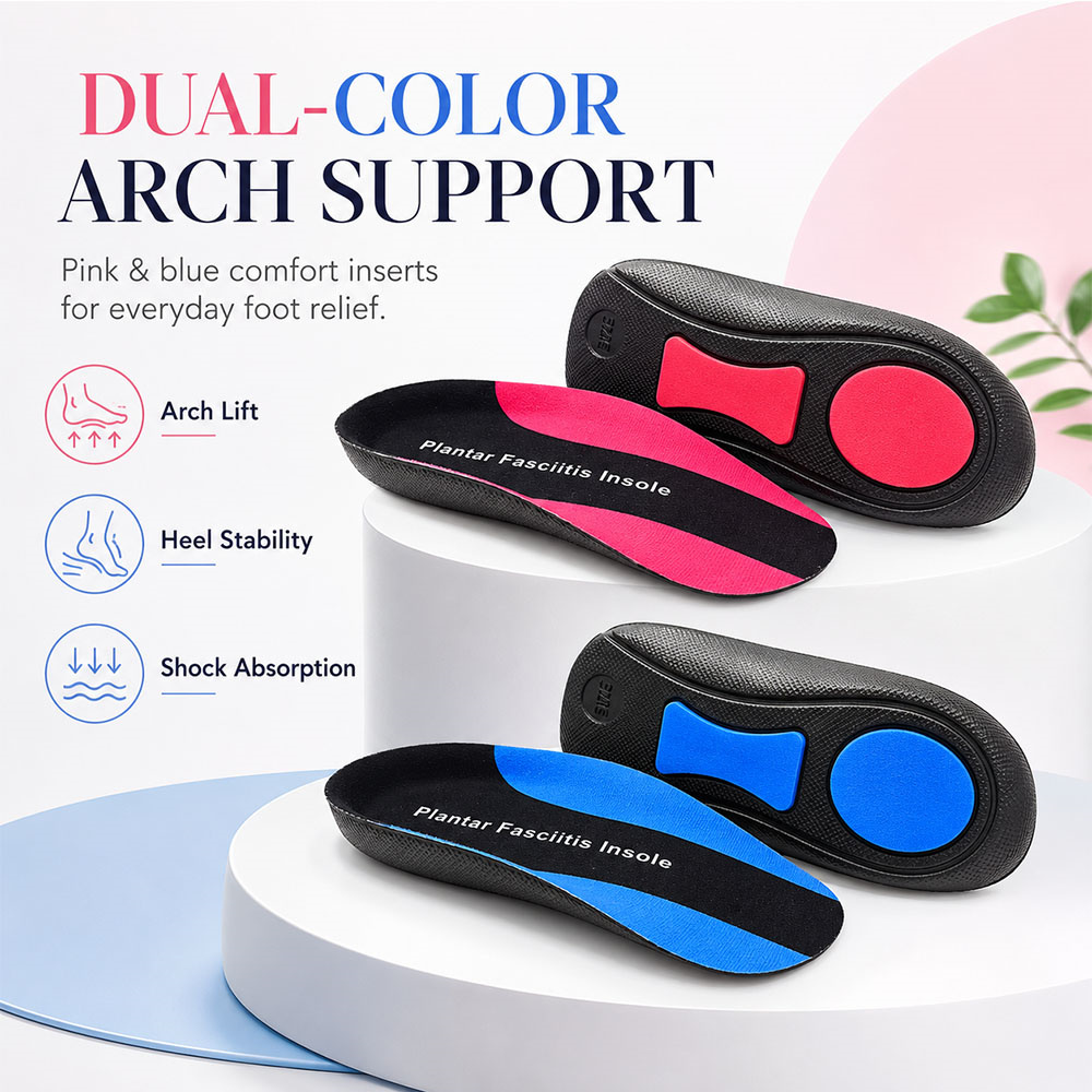 Men'S Shoes For Plantar Fasciitis - 1-2 زوج من النعال الداعمة لقوس