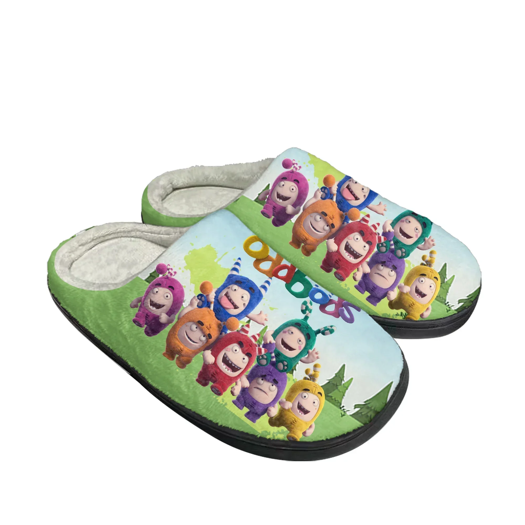 Men Shoes Singapore - شباشب منزلية قطنية من Oddbods للرجال