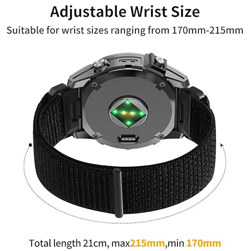 حزام ساعة نايلون سريع التركيب  - مراجعة Velcro Strap Sandal وسعره
