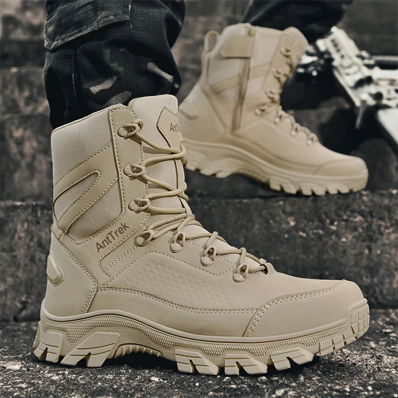 جديد الرجال الأحذية التكتيكية  - مراجعة Men Shoes Branded وسعره