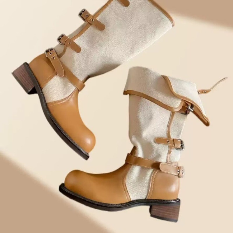 أحذية نسائية بكعب مربع بتصميم  - مراجعة Men Shoes H&M وسعره