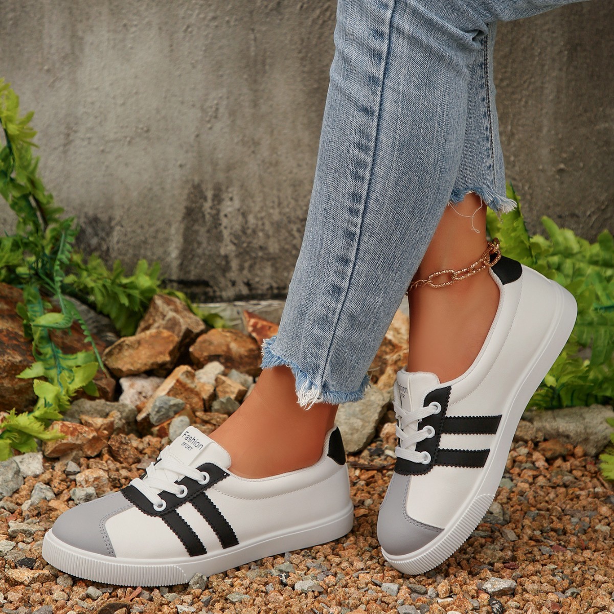 أحذية رياضية نسائية على الطراز - مراجعة Casual Sneaker Low وسعره