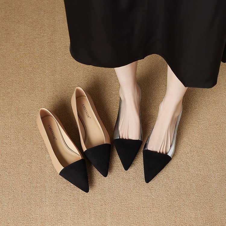 أحذية نسائية فرنسية بكعب عالٍ، - مراجعة Dress Shoe Pointed وسعره