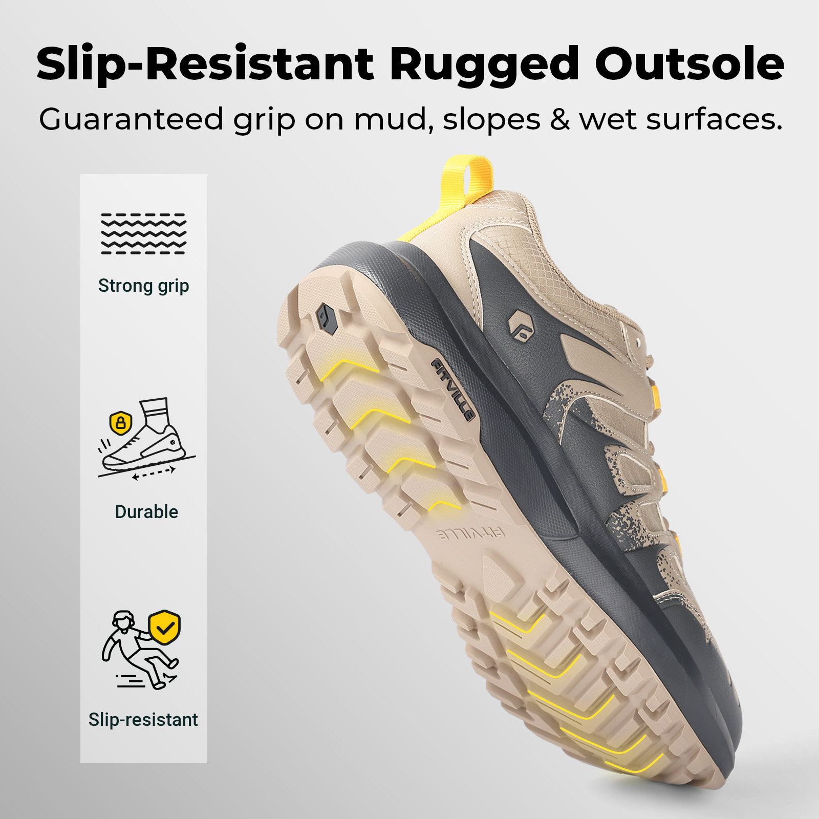 أحذية فيتنجتون للمشي لمسافات ط - مراجعة Men'S Shoes V5 Rnr وسعره