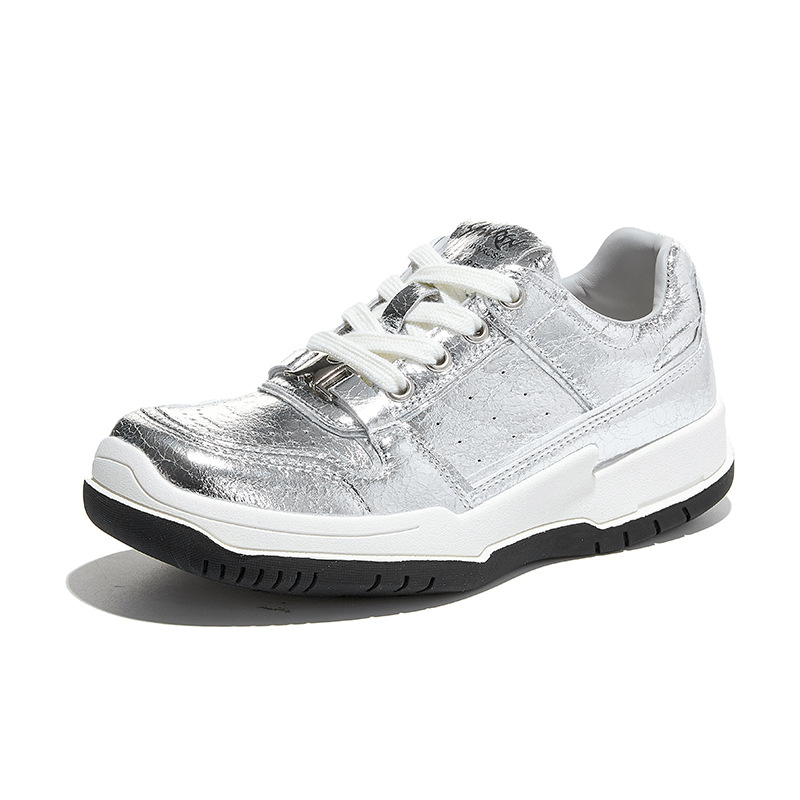 أحذية رياضية نسائية جلدية بيضا - مراجعة Casual Sneaker Low وسعره