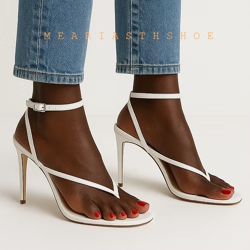 صندل نسائي بكعب عالٍ رفيع مدبب - مراجعة Dress Shoe Pointed وسعره