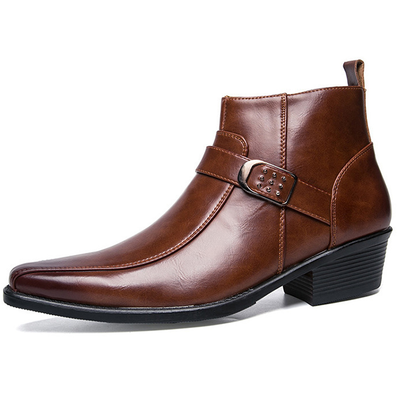 2026 جديد الرجال ريترو كاوبوي  - مراجعة Men Shoes Branded وسعره