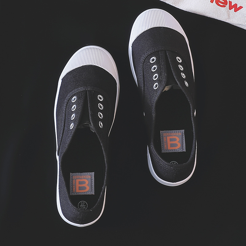 أحذية نسائية قماشية بيضاء جديد - مراجعة Casual Sneaker Low وسعره