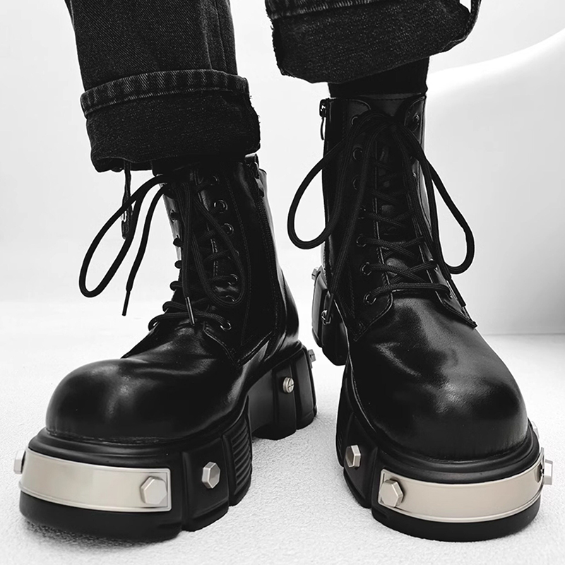 أحذية ذات منصة عالية من تصميم  - مراجعة Men Shoes Branded وسعره