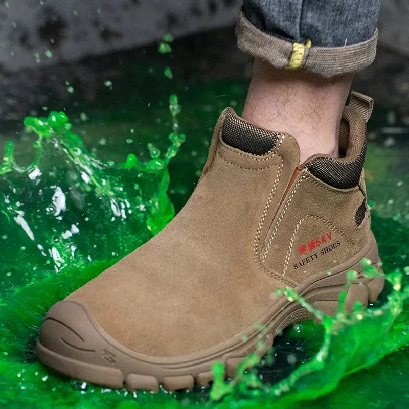 أحذية أمان عازلة جديدة 6KV للر - مراجعة Men Shoes H&M وسعره
